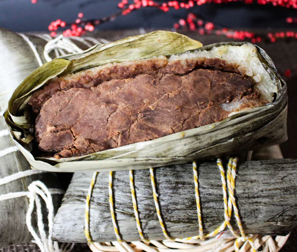 新好園 - 預購【南門市場南園鍾記】湖州素豆沙粽/湖州鮮肉粽/湖州鮮肉蛋黃粽